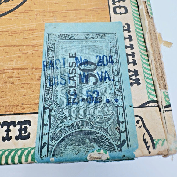 Vintage WHITE OWL Cigar Box Invincible 10 Cents Factory Number 204 Empty Prop - Picture 9 of 16